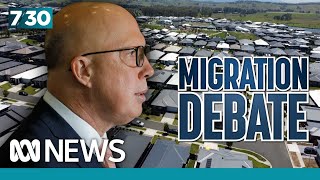 Will cutting migration really help the housing crisis  730 [upl. by Elynad157]