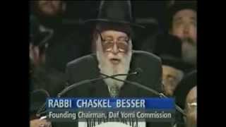 Rabbi Haskel Besser and Jews of New York [upl. by Anerec]