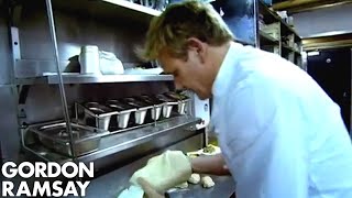 Chef Gordon Struggles to Make Naan Bread  Gordon Ramsay [upl. by Ereveniug]