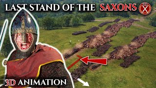 MASSIVE Animated Battle of Hastings 1066 AD BOTH PARTS  The Fall of Saxon England [upl. by Heathcote]