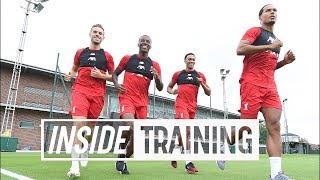 Inside Training Five big returns and shooting practice from Melwood [upl. by Junieta]