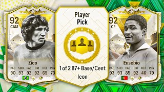 UNLIMITED 87 ICON PLAYER PICKS amp PACKS 😱 FC 24 Ultimate Team [upl. by Ambrosio]