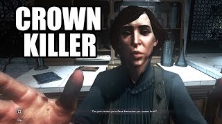 DISHONORED 2  The Crown Killer NonLethal Elimination [upl. by Enined764]