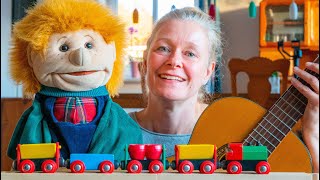 Bummelbahn  Kinderlieder zum Mitsingen  Sing mit Anja [upl. by Lezned]