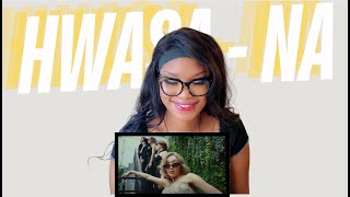 Reacting To 화사 HWASA  NA MV [upl. by Vita]