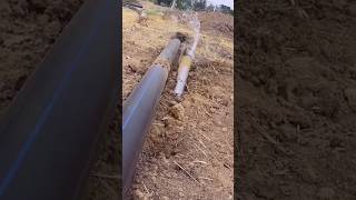 Directional excavation process of water drill bit [upl. by Wasserman342]