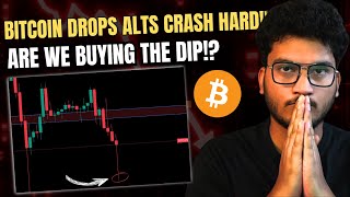 🚨 CRYPTO CRASH REASON  BITCOIN DUMPS ALTS BLEED  CRYPTO MARKET DIP BUY UPDATE  WHY [upl. by Diandre910]