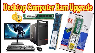 How to increase pc ram from 4gb to 8gb Desktop ⚡computer ram upgrade consistent pc ram ddr3 8gb ram [upl. by Martens]