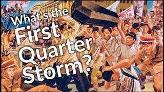 What was the First Quarter Storm How did it change the Philippines AskKirby [upl. by Upali]