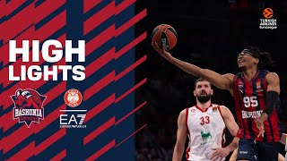 💥 Highlights  Baskonia vs EA7 Emporio Armani Exchange Milan  EuroLeague R29 [upl. by Atteynek]