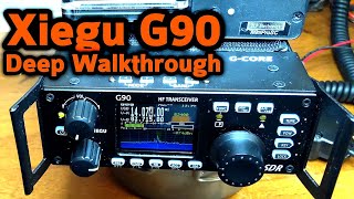 Xiegu G90 HF SDR Transceiver [upl. by Ardnasirk366]