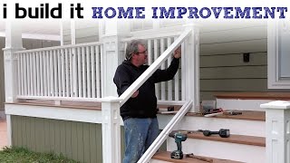 How To Make Porch Railings [upl. by Natsrik]