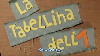 TABELLINA DELL1  Il cha cha cha della tabellina MelaEducational [upl. by Peednus]