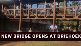 Hoërskool Driehoek has new bridge opened [upl. by O'Mahony]