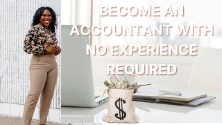 BECOME AN ACCOUNTANT WITH NO WORK EXPERIENCE 😱 ACCOUNTANT ADVICE [upl. by Nojram]