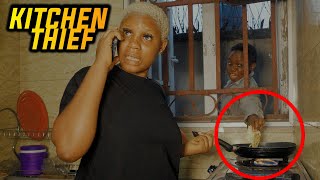 GOODLUCK THE KITCHEN THIEF PRAIZE VICTOR COMEDY TV [upl. by Goeselt485]