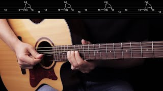 The most famous electric guitar solo but its acoustic [upl. by Lynnell]