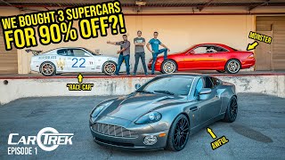 We Bought The 3 Most Depreciated Supercars IN THE WORLD Cheap For A Reason  CarTrek S2 Episode 1 [upl. by Masao]