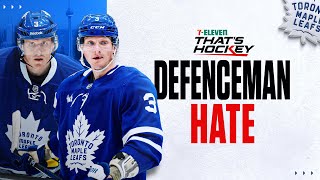 WHY DO LEAFS FANS ALWAYS PICK A DEFENCEMAN TO HATE [upl. by Anaimad]