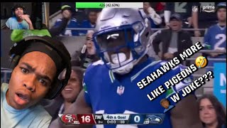 Justin Reacts To 49ers Vs SeaHawks🔥SeaHawks Gets Punished [upl. by Holmen438]