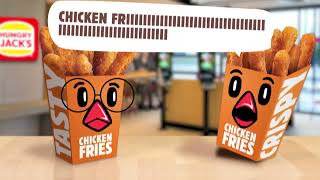 Hungry Jacks  Chicken Fries are BACK [upl. by Yroger]