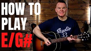 How to Play EG Chord on Guitar [upl. by Asssilem]