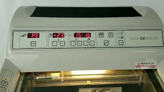 Leica CM1850 UV Cryostat Programming and Buttons [upl. by Sylado]