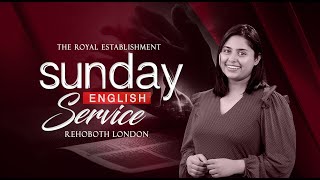 Sunday English Service  Pr Reeba Godlee  Rehoboth London  10 Nov 2024 [upl. by Yebloc712]