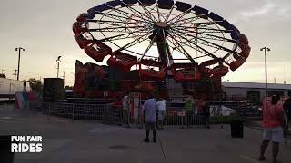 Enterprise  Huss  Wade Shows  Delaware State Fair 5015 [upl. by Etnecniv384]