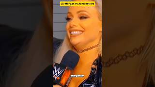 Liv Morgan vs All WWE Female Wrestlers 🤬 shorts wwe [upl. by Nojram]