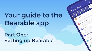 Bearable App Mood amp Symptom Tracker  Part 1 Setting Up Bearable [upl. by Nylrem273]