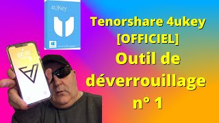 Comment déverrouiller iPhone sans code rapidement avec Tenorshare 4uKey  4uKey répare votre iPhone [upl. by Cirad]