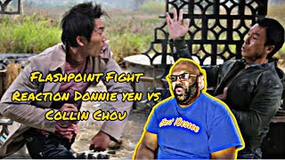 Flashpoint Fight Scene Reaction Donnie yen vs Collin Chou [upl. by Aissenav843]