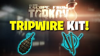 Escape From Tarkov PVE  How To Use TRIPWIRES Full Tripwire Installation Kit BREAKDOWN [upl. by Stanley]