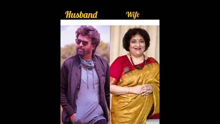 Tamil actors husbandamp wife  Vijay  Surya  Rajini Kamal trending shortsfeed shortsvideo [upl. by Rudwik377]