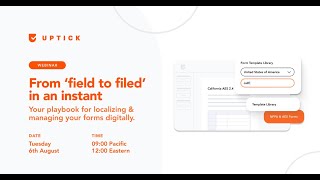 Webinar From Field to Filed  your playbook for localizing amp managing your fire forms digitally [upl. by Latsyek]