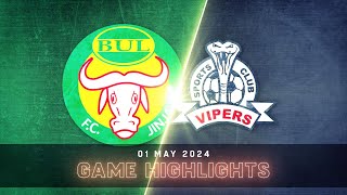 EXTENDED HIGHLIGHTS  Bidco BUL FC 10 Vipers SC  StarTimes UPL MD26 2324 [upl. by Annayak]