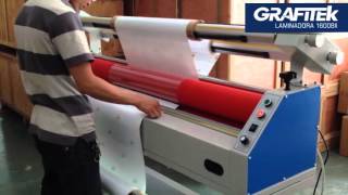 Grafitek Laminadora 1600 BII [upl. by Adnahcal]