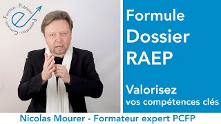 Préparation au concours de la fonction publique  Formule Dossier RAEP [upl. by Phyllida534]