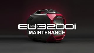 Honda EU3200i Generator Maintenance [upl. by Aiclid]