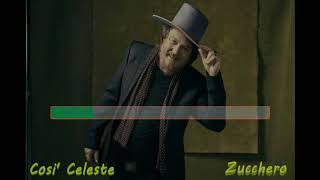 Cosi Celeste Zucchero karaoke [upl. by Ogdon557]