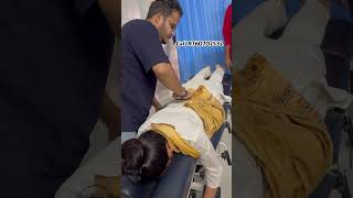 Back pain adjustment chiropractor sciatica backpain migraine [upl. by Hazlip]