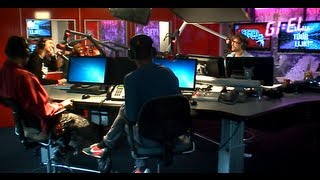 De Jeugd Van Tegenwoordig interview bij GIEL  3FM 2013 [upl. by Orelle]