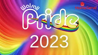 Walsall Pride Main Stage Line Up 2023 [upl. by Adniuqal]