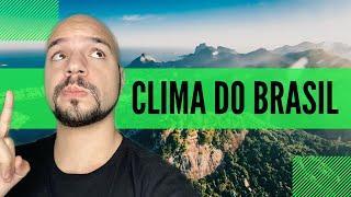 Clima do Brasil Aula completa  Ricardo Marcílio [upl. by Ayk]