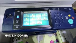 How to print with phone on xerox copierဖုန်းနဲ့ printထုတ်နည်း [upl. by Atika]