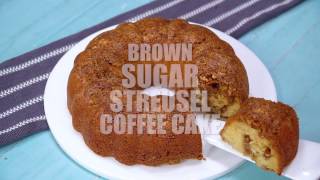 Brown Sugar Streusel Coffee Cake [upl. by Hurlow]