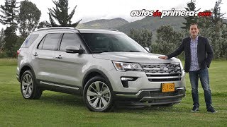 Ford Explorer Limited AWD 2019  Ahora con motor turbo EcoBoost  Reseña [upl. by Camfort]