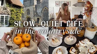 Cozy Baking amp Homemaking  Cinnamon Rolls Easy Smoothie English Countryside Slow Living Vlog [upl. by Salvadore]