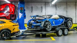 Bugatti Chiron  Restoration Crashed Car [upl. by Amble480]